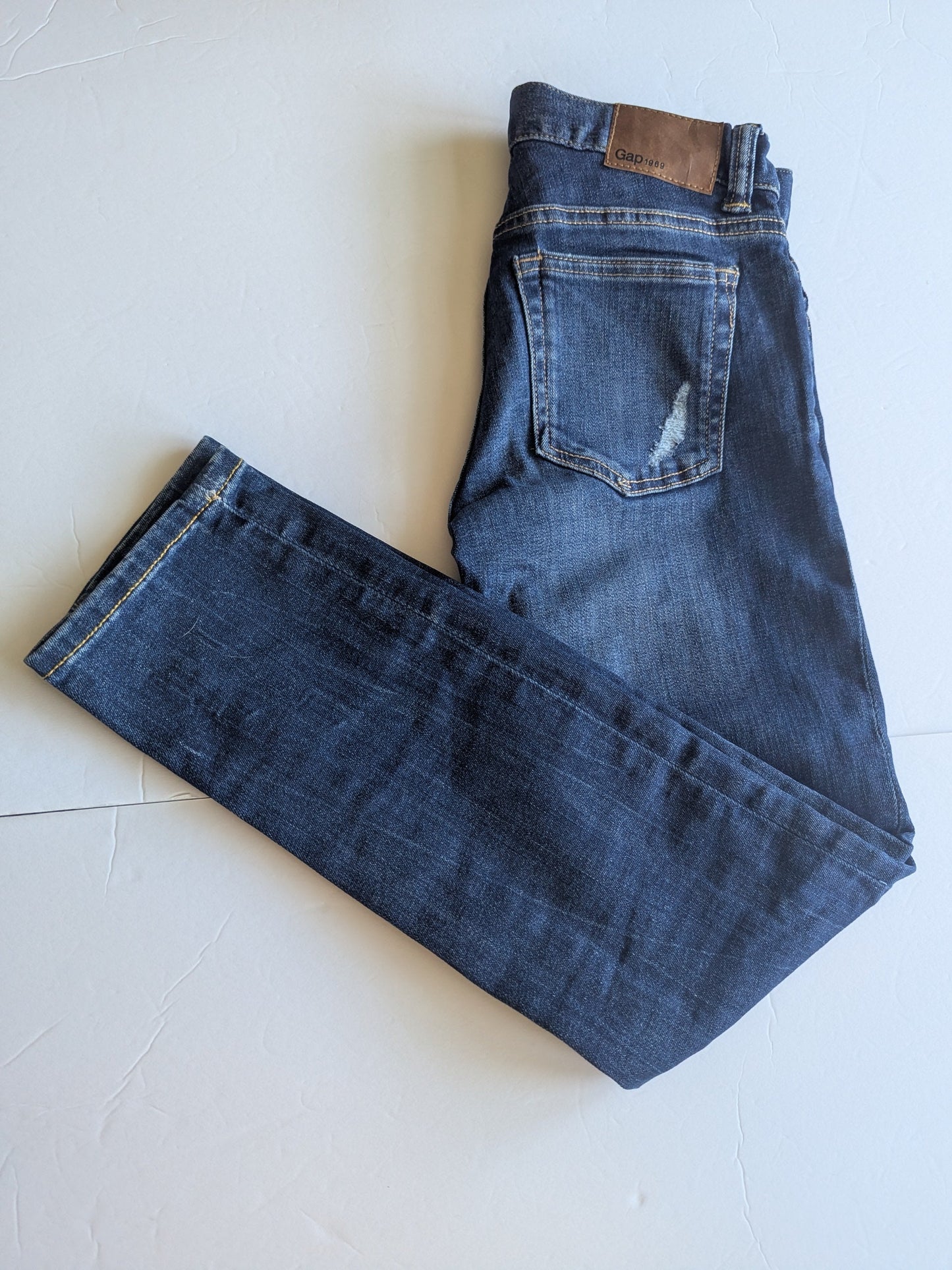 #17 Gapkids Girls Dark Wash jeans 10 reg NWOT