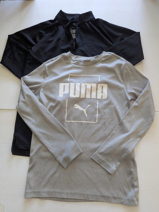 #17 Athletic long sleeve boys tops, VGUC