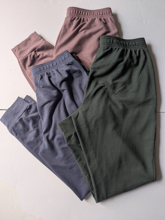 #17 Women's 3 pair Eddie Bauer sweatpants, size M VGUC