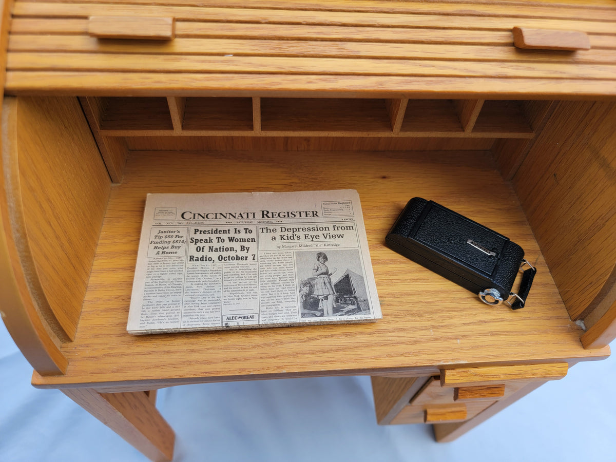 Seller #18 American Girl Kit Rolltop Desk