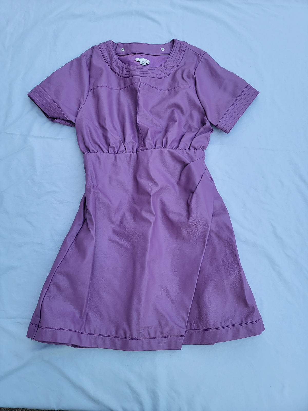 Seller #18 Habitual Girls Faux Leather Dress Size 12