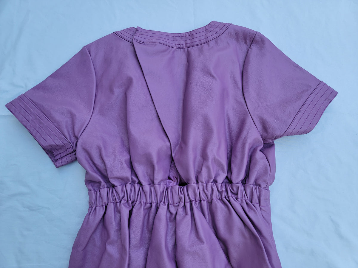 Seller #18 Habitual Girls Faux Leather Dress Size 12