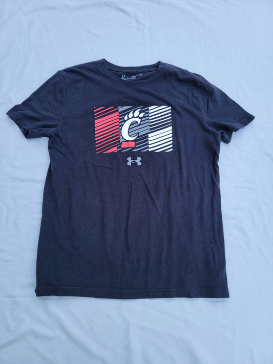 Seller #18 Cincinnati Bearcat Youth XL Under Armour TShirt