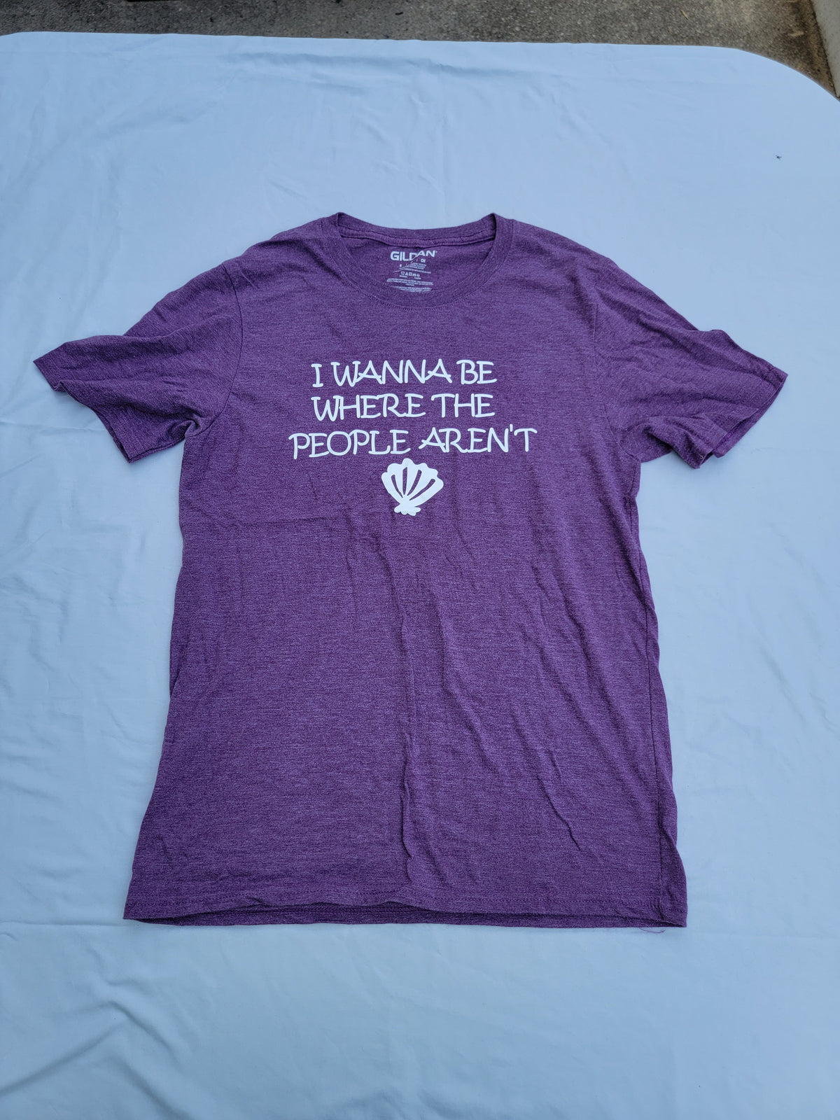 Seller #18 Women's Purple Short Sleeve TShirt Size Small