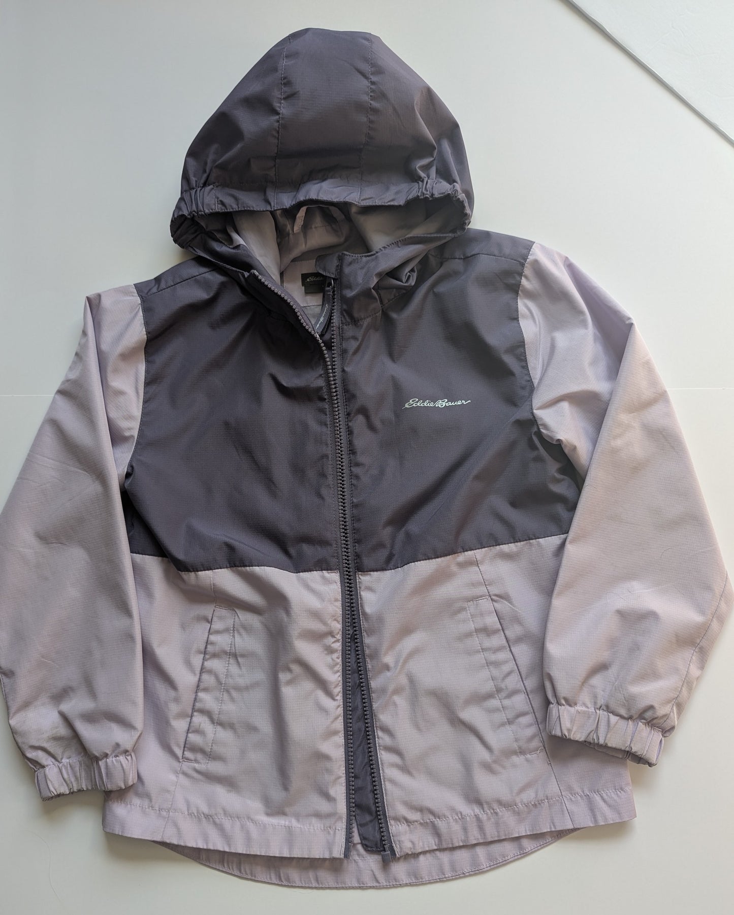 #17 Girls Eddie Bauer Size S (7/8) Winter Coat 2-in-1 Fleece Jacket & Coat