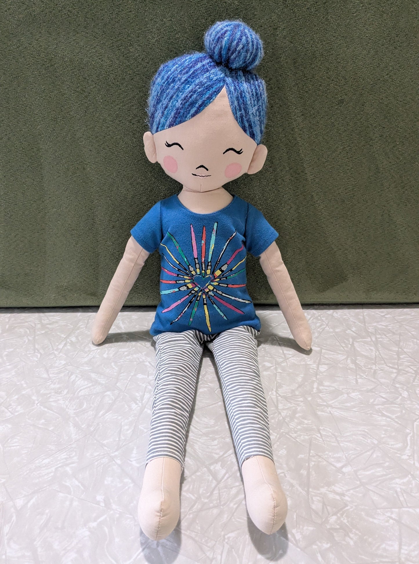 #61 Pillowfort Artist Plush Doll 22"