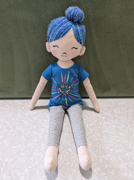 #61 Pillowfort Artist Plush Doll 22"