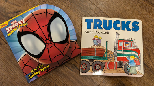 Board books - Spidey Friends, Trucks