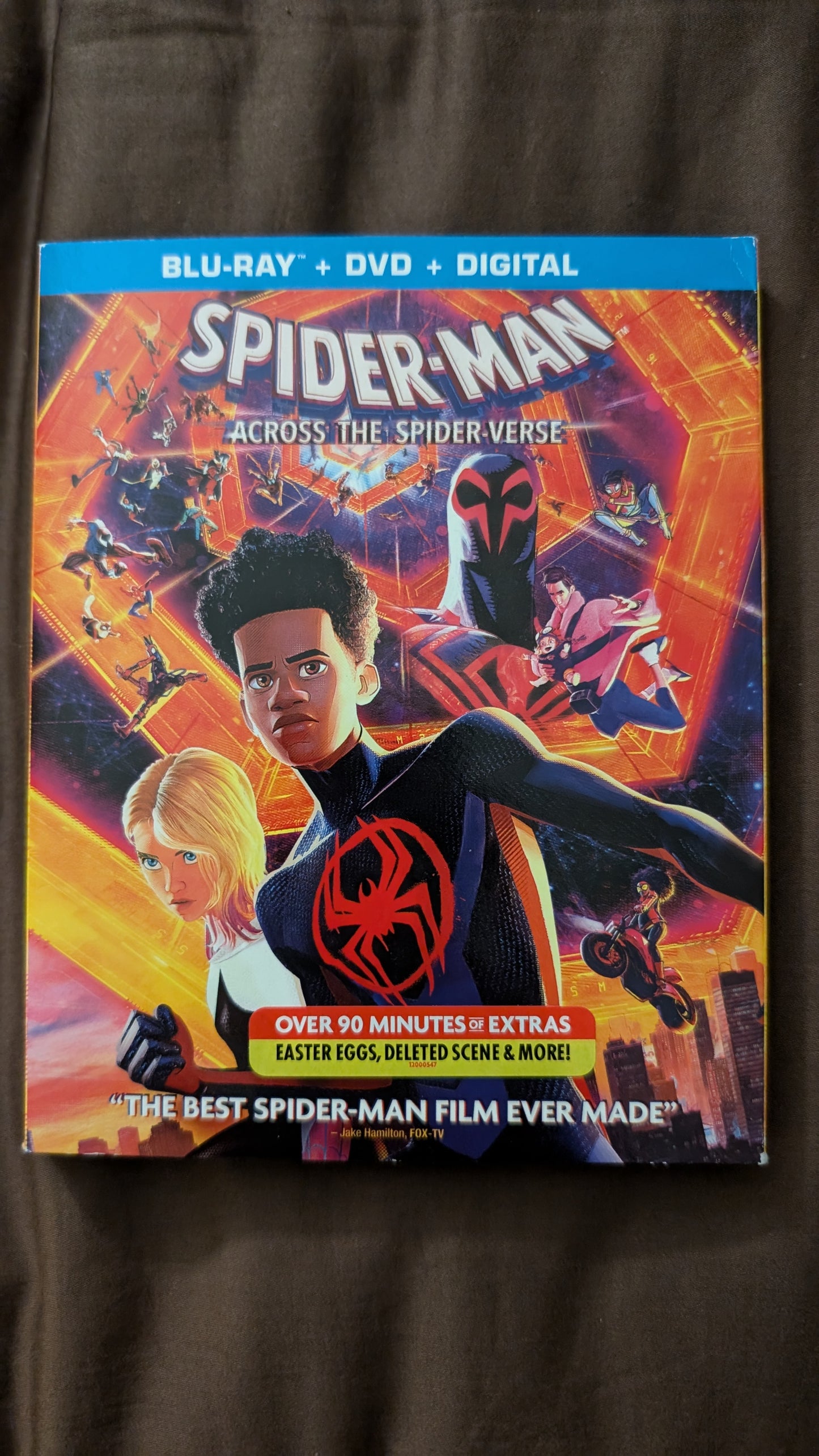 Spider-Man Across the Spider-Verse Blue-ray/DVD/Digital