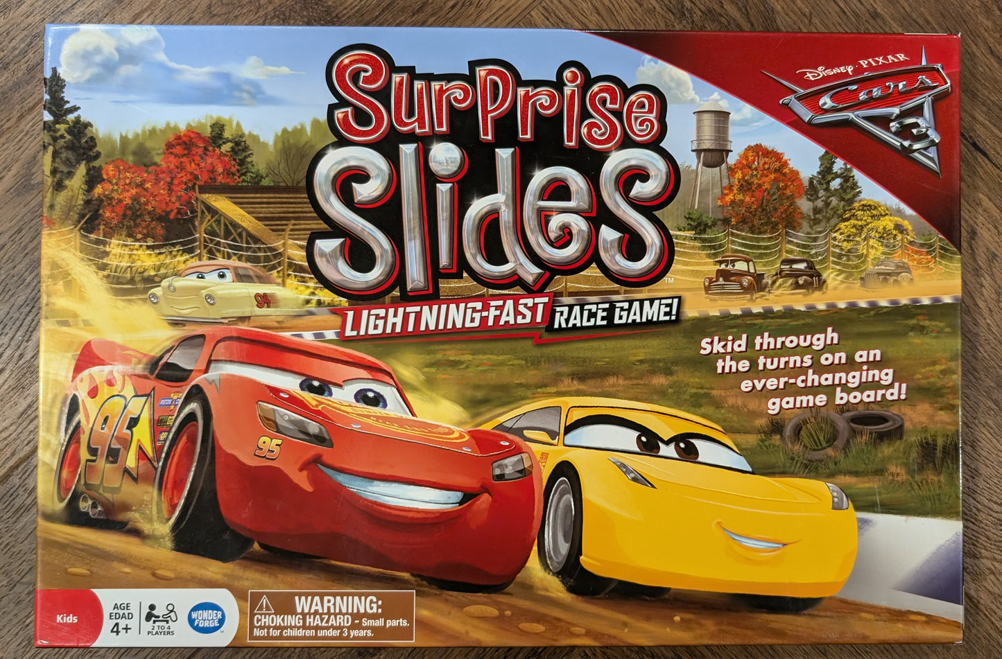 Disney Cars Surprise Slides board game