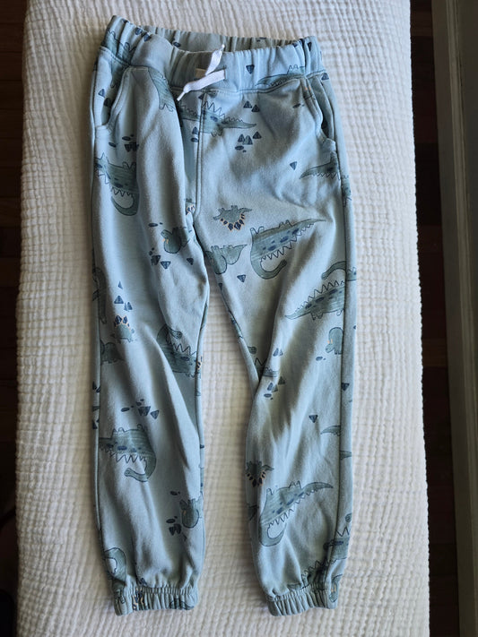 #131 Old Navy Dino sweatpants sz 5
