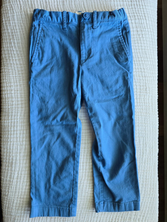 #131 Crew Cuts Boys Blue Chino pants sz 4