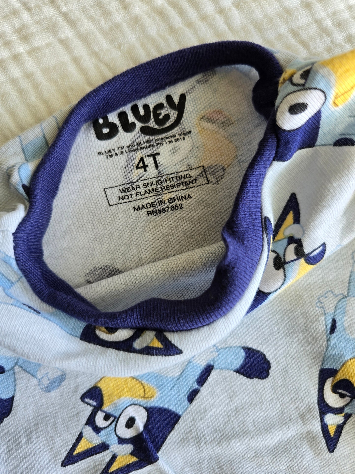 #131 Bluey PJs sz 4T