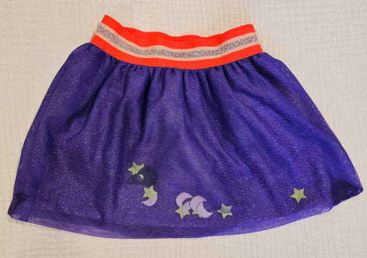#131 Cat & Jack Girls Space Skirt sz 5T