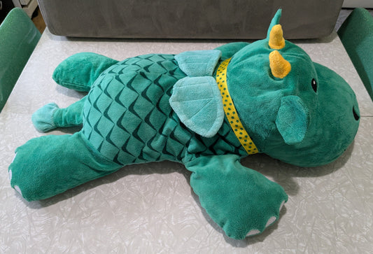 #61 Melissa & Doug Large Plush Green Cuddle Dragon