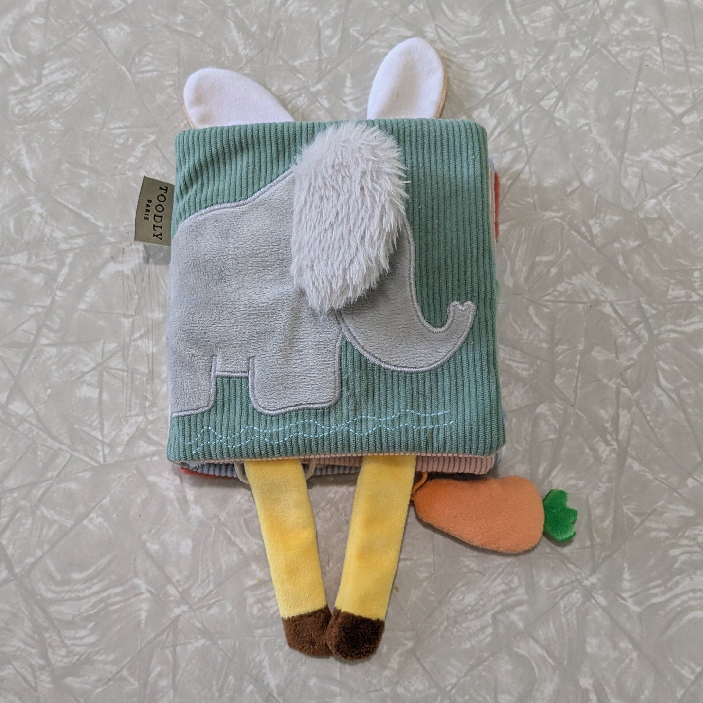#61 Fabric Crinkle Baby Book Animals