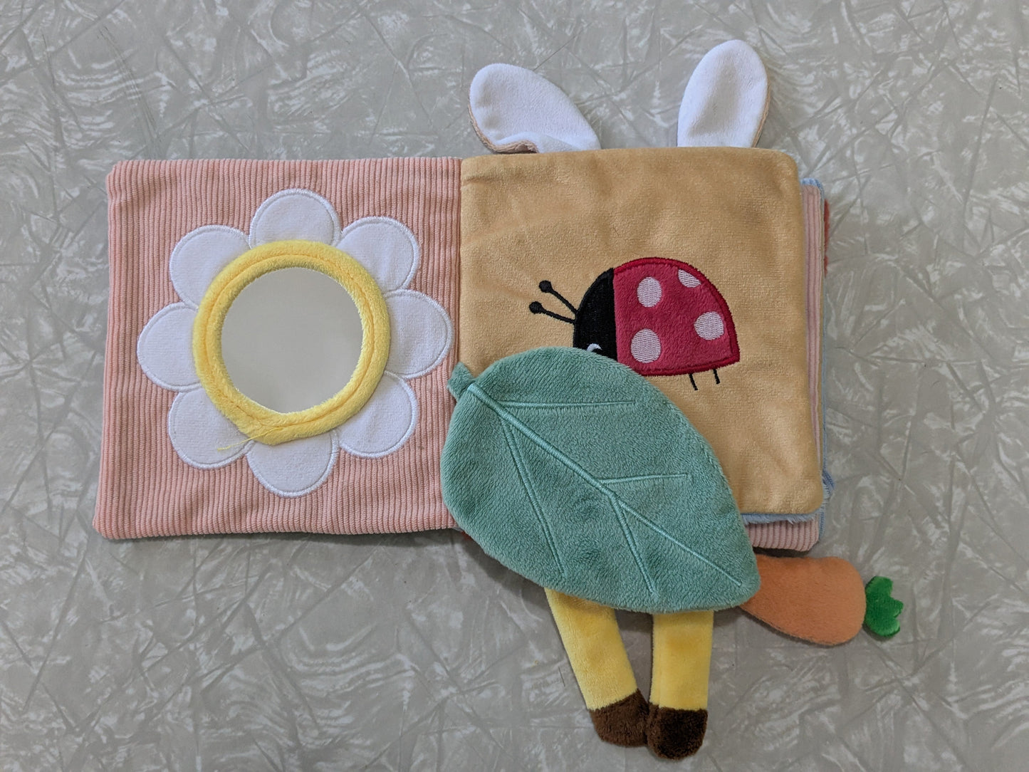 #61 Fabric Crinkle Baby Book Animals