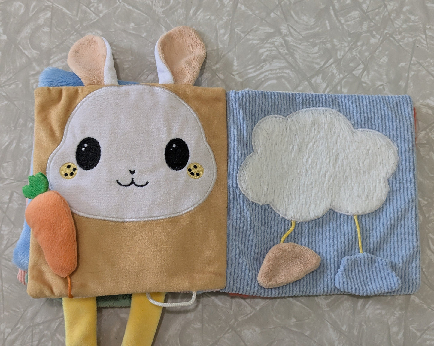 #61 Fabric Crinkle Baby Book Animals