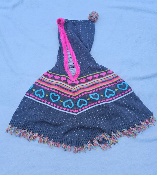 #13 Wonder Kids 5T Poncho GUC