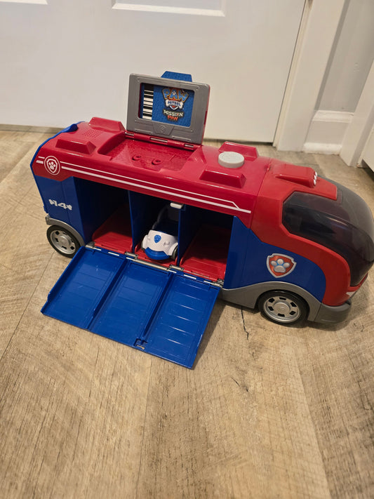 #131 REDUCED Paw Patrol Mission Cruiser with Car