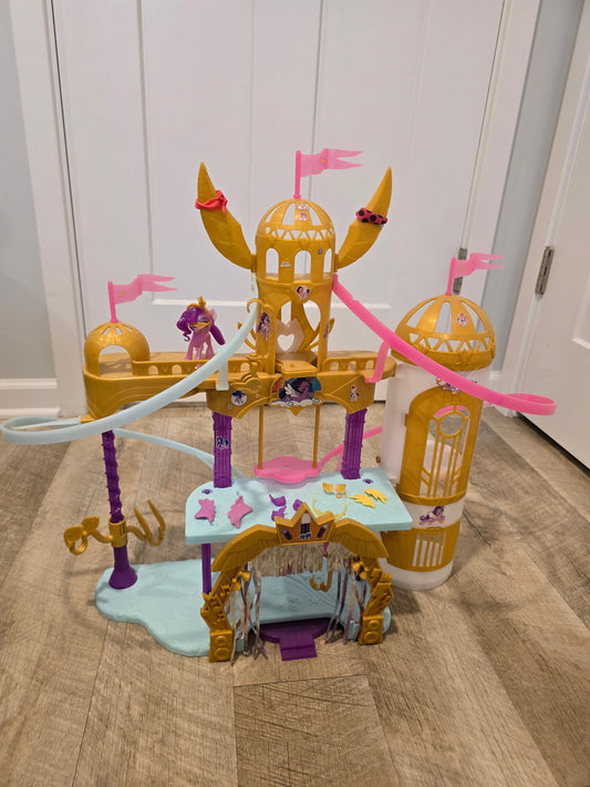 #131 REDUCED My little pony A new generation movie royal racing zipline