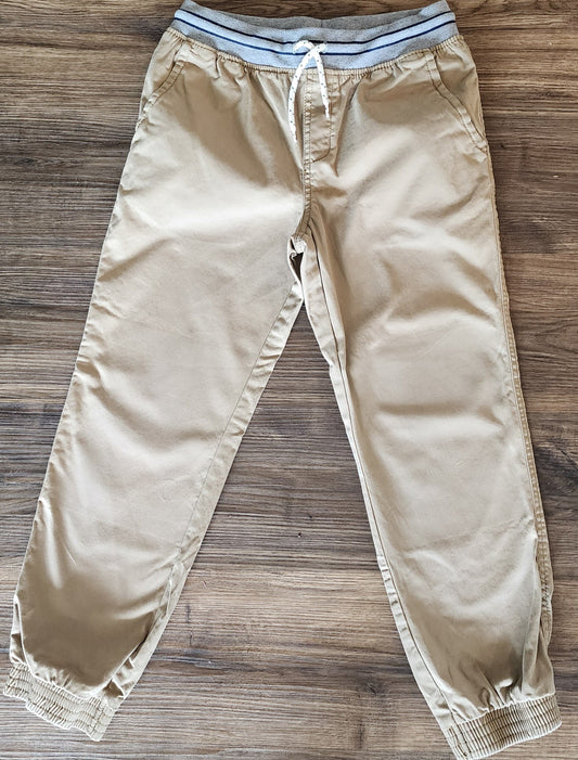 #139 Cat & Jack husky boys size 10 khaki pants (washed not worn)