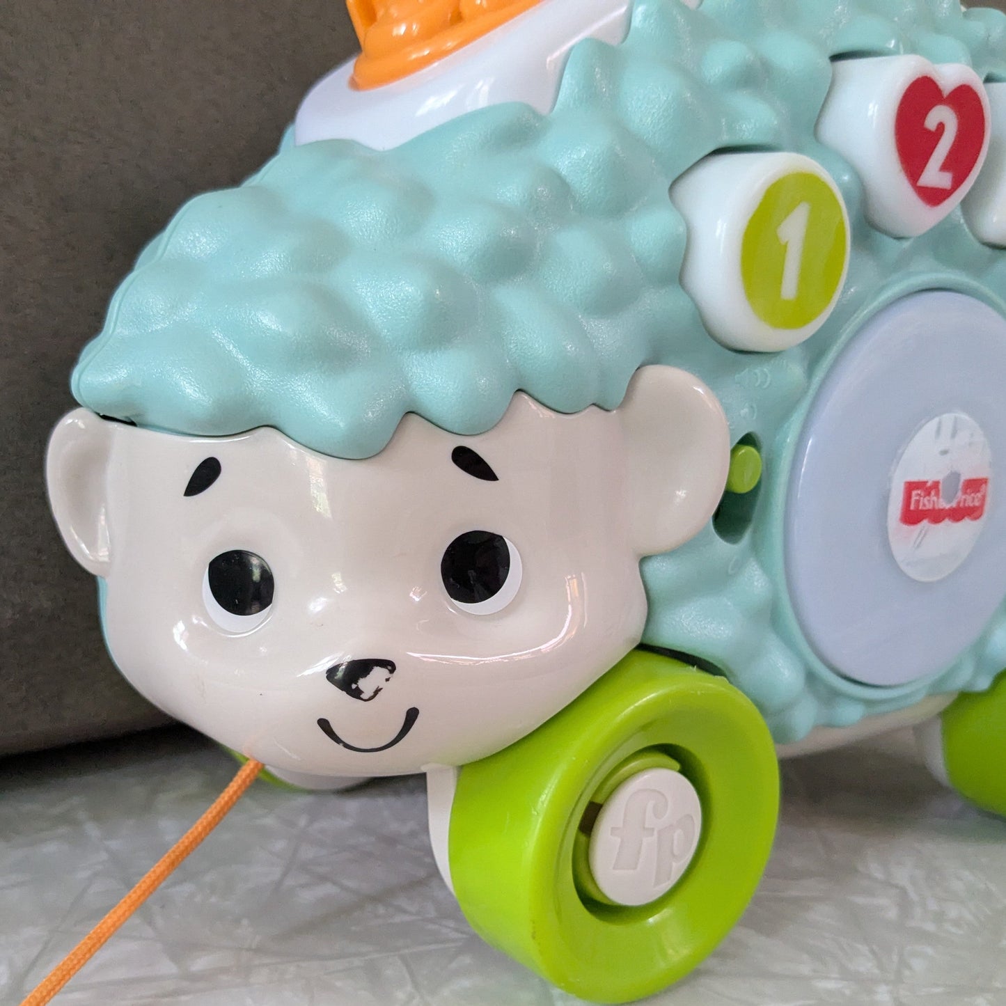 #61 Fisher-Price Linkimals Happy Shapes Hedgehog Learning Toy - Lights/Sound WORK!