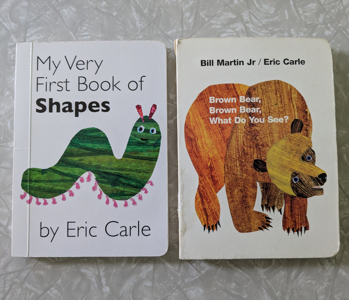 #61 Eric Carle Board Books - Shapes & Brown Bear