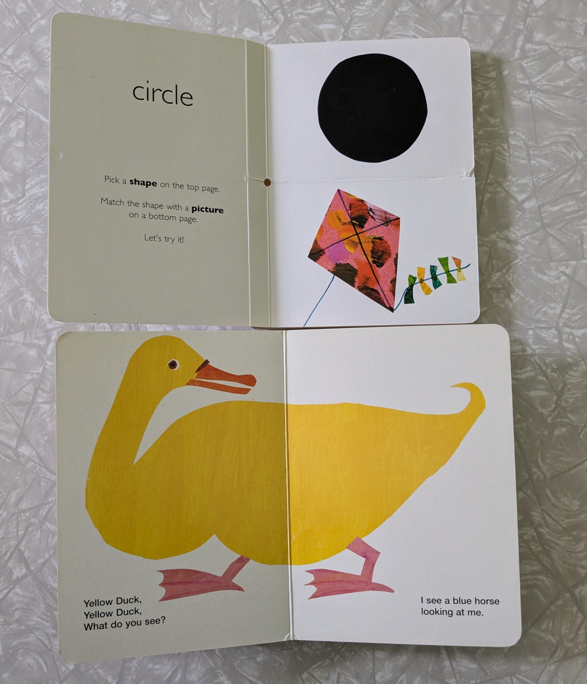 #61 Eric Carle Board Books - Shapes & Brown Bear
