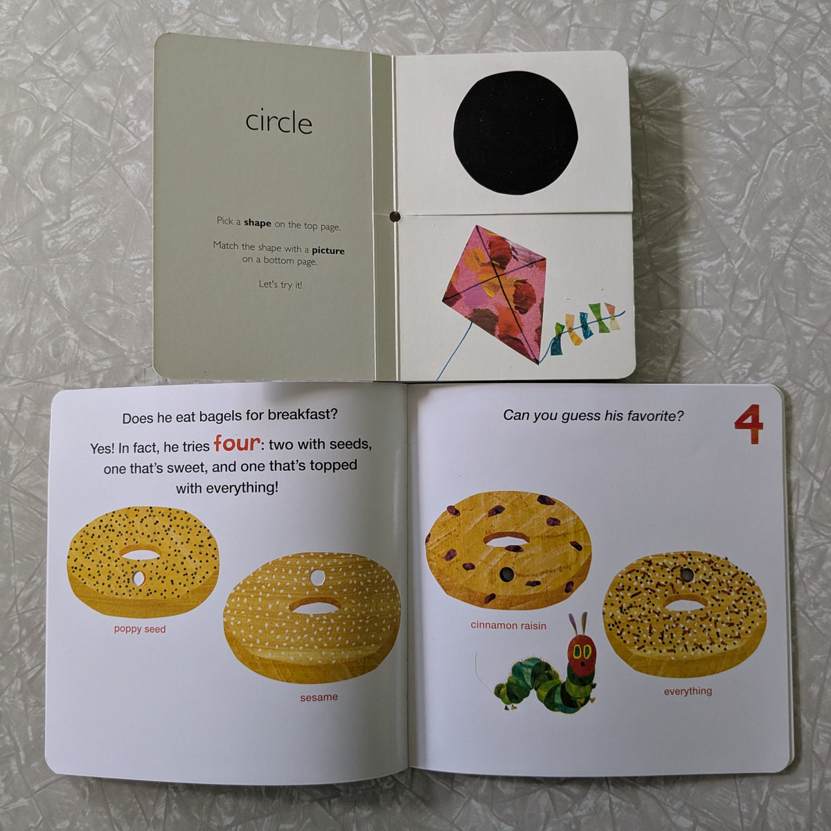 #61 Eric Carle - Shapes Board Book, Breakfast Paperback