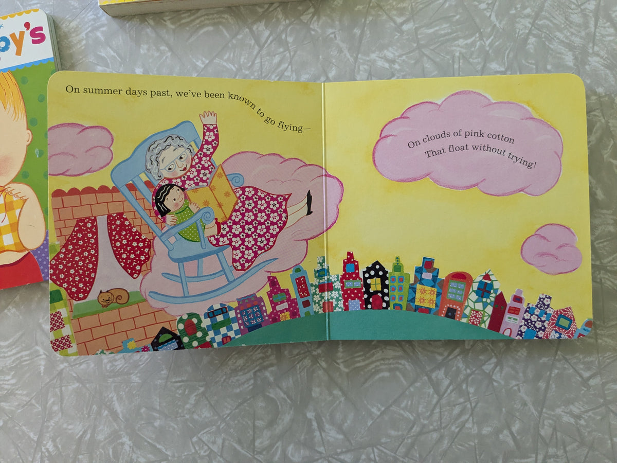 #61 Karen Katz Board Books - Grandma, Kisses, Belly Button