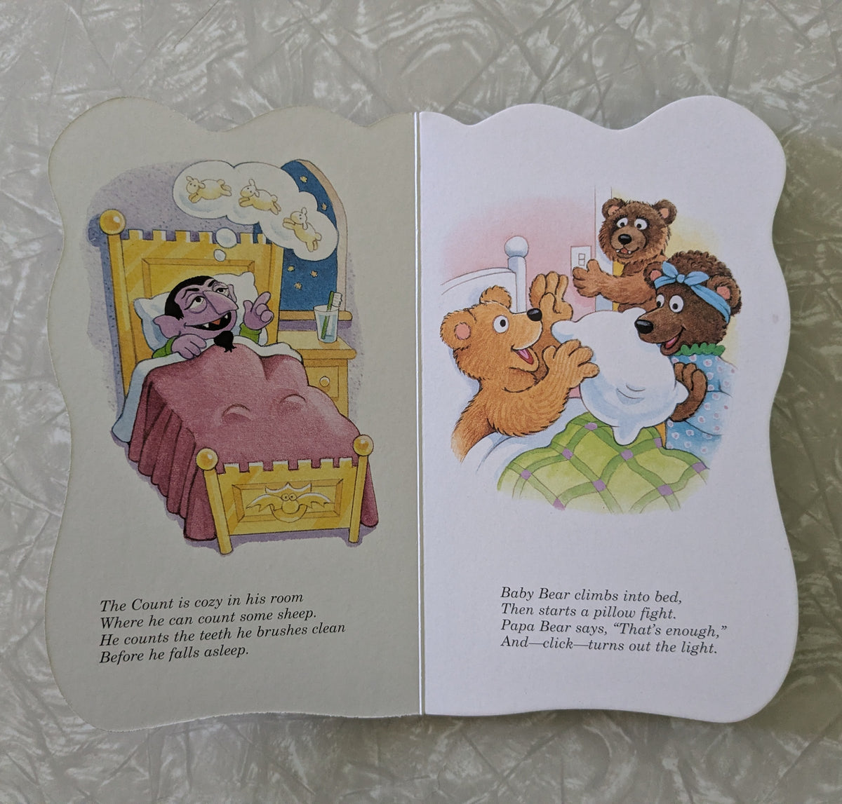 #61 Sesame Street Board Books - Bubbles, Bedtime, Numbers