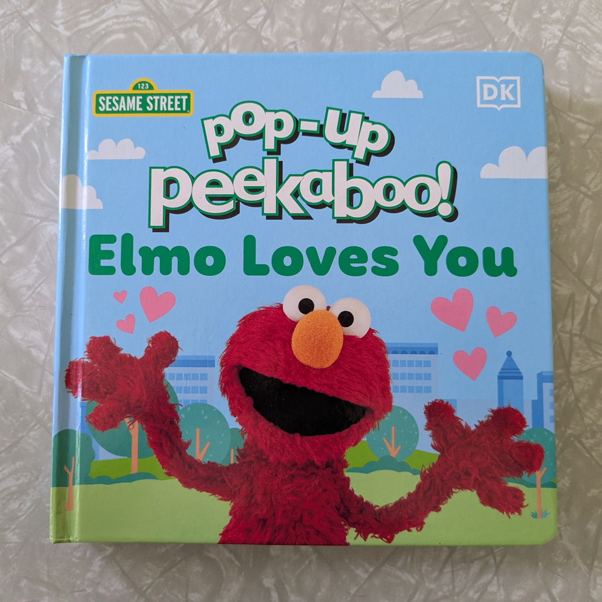 #61 Pop Up Peekaboo Elmo Loves You Book