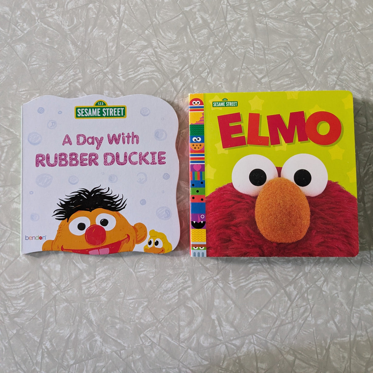 #61 Sesame Street Board Books - Elmo & Rubber Ducky