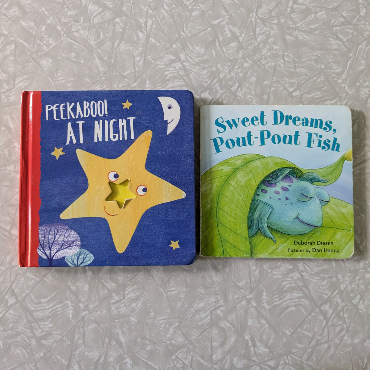 #61 Board Books - Peekaboo Night & Sweet Dreams Pout Pout