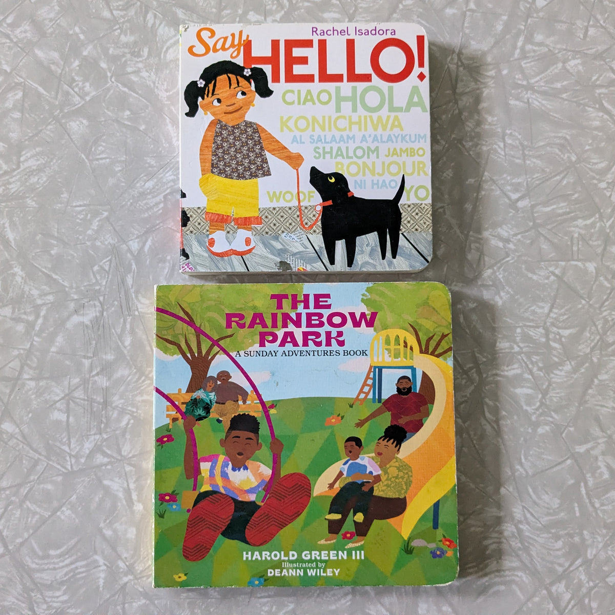 #61 Hello & Rainbow Park Board Books
