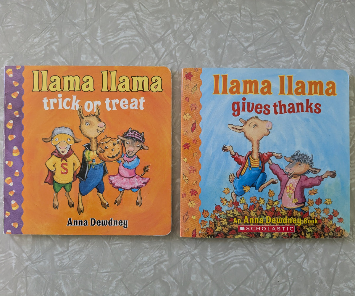 #61 Llama Llama Halloween & Thanksgiving Board Books