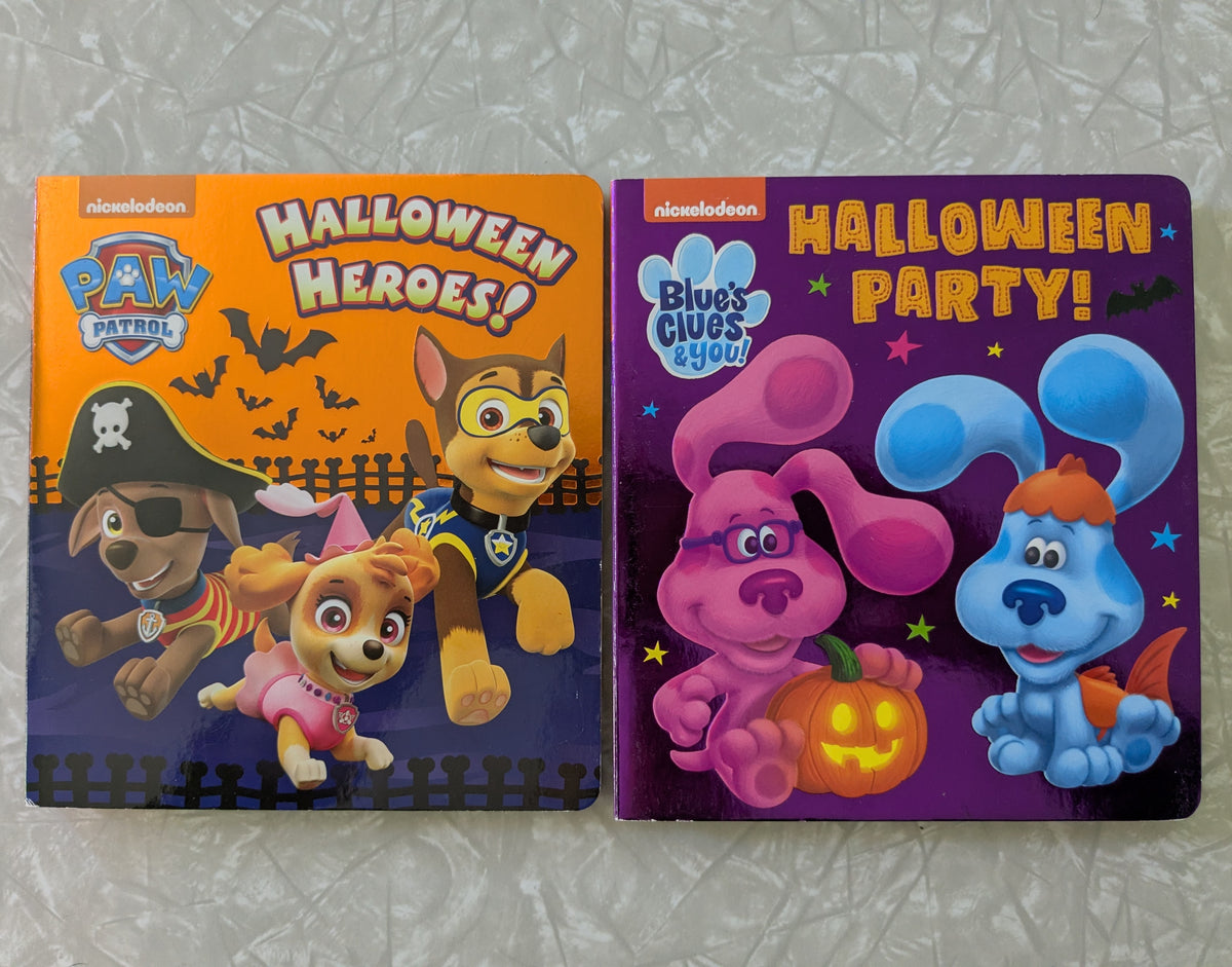 #61 Paw Patrol & Blue's Clues Halloween Board Books