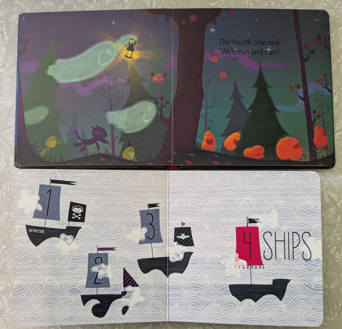 #61 Board Books - Five Little Pumpkins & Dracula (counting)