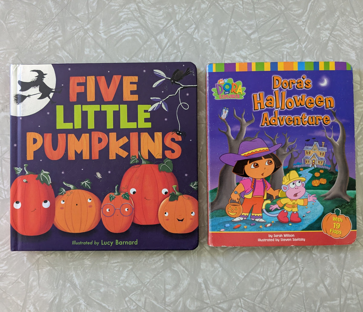 #61 Board Books - Dora & Five Little Pumpkins