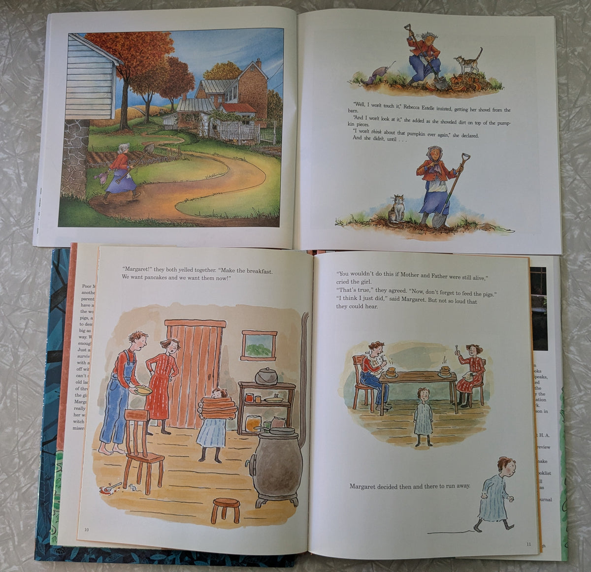 #61 Halloween Books - Boo, Too Many Pumpkins, Witch's Walking Stick