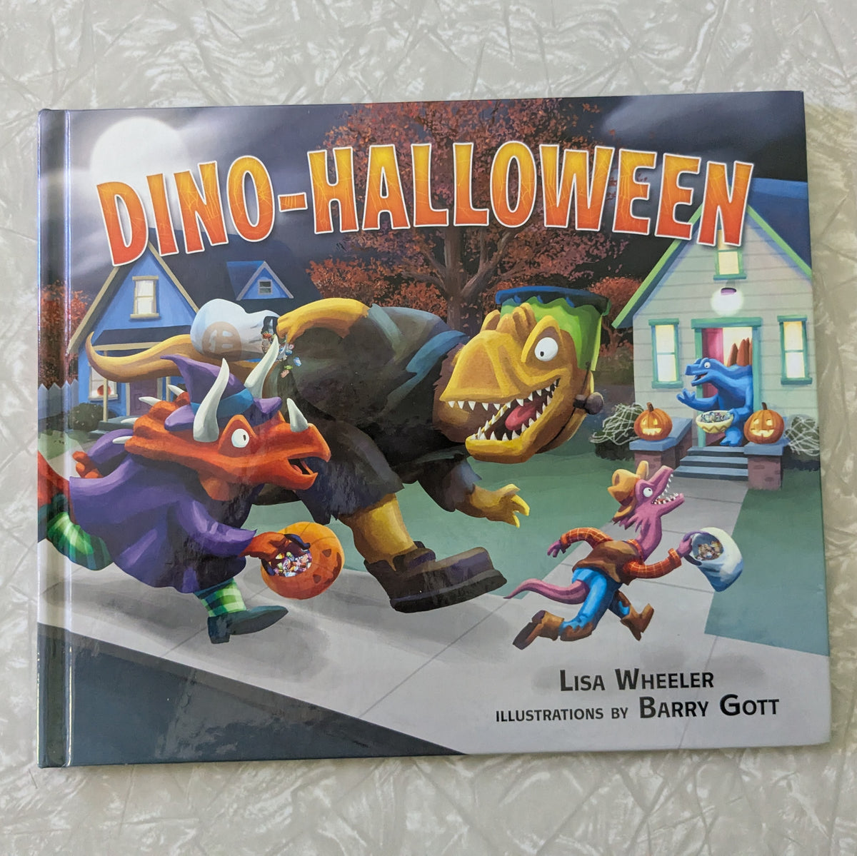 #61 Dino-Halloween Hardcover Book