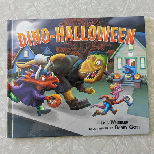 #61 Dino-Halloween Hardcover Book