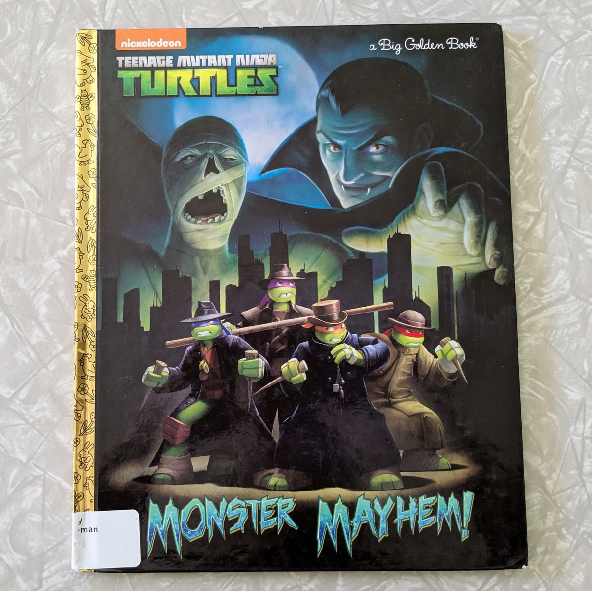 #61 Ninja Turtles Monster Mayhem Hardcover Book