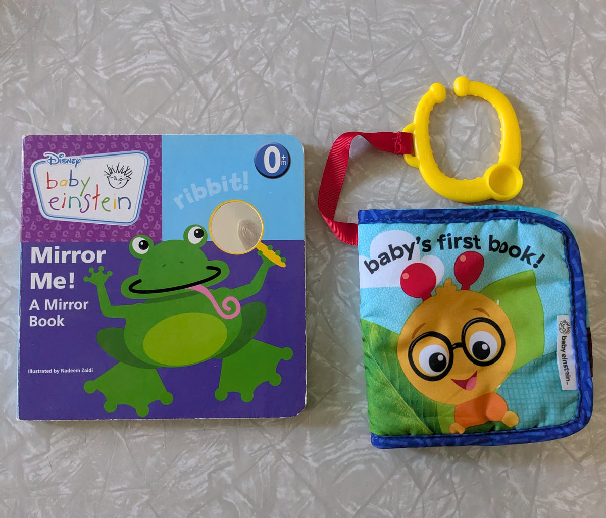 #61 Baby Einstein Board Book & Fabric Book