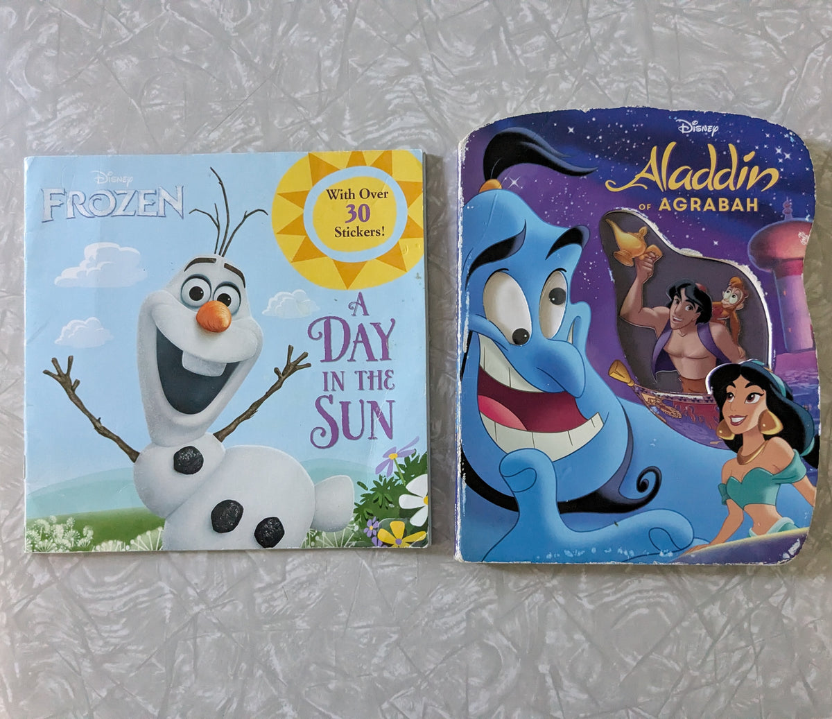 #61 Disney Frozen & Aladdin Books