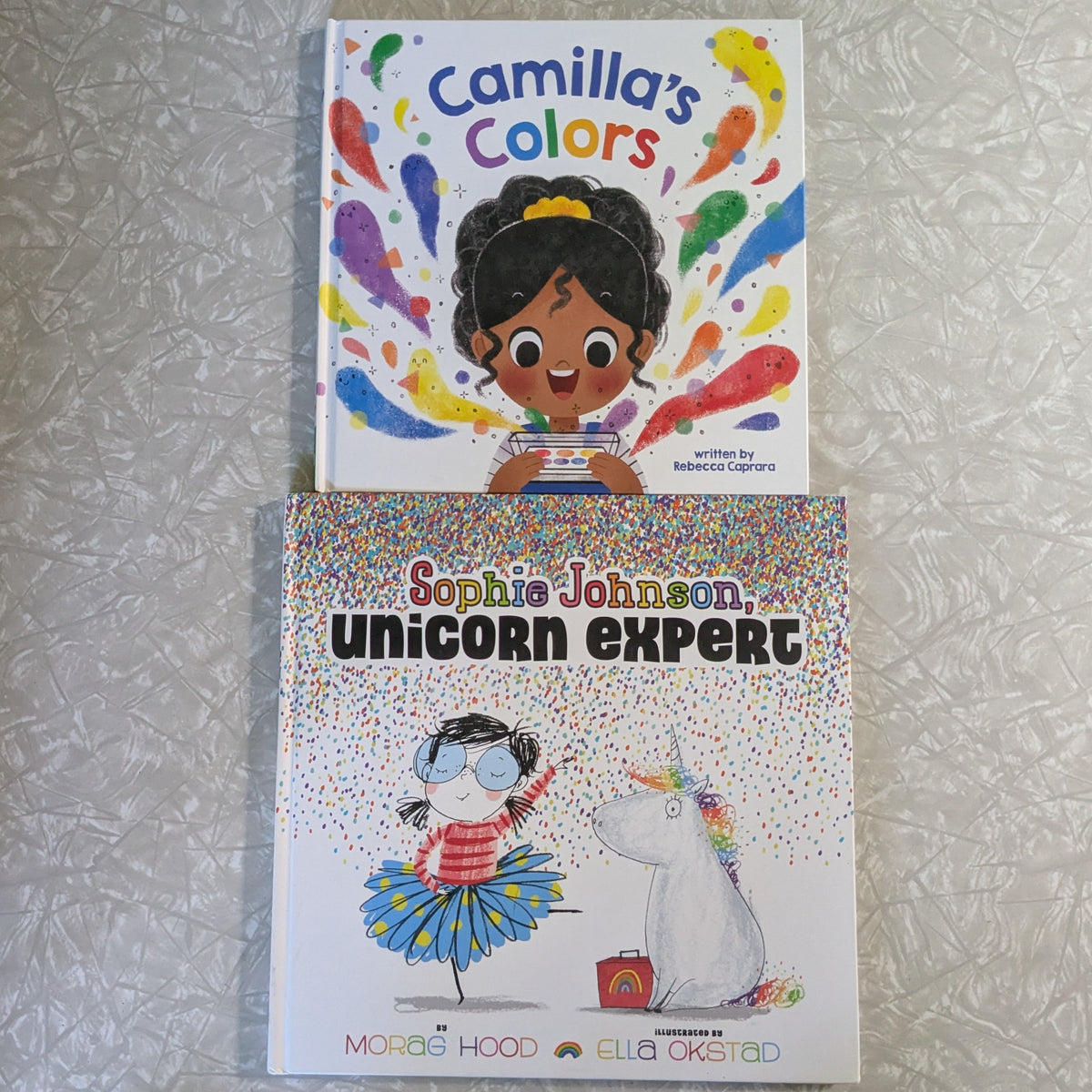 #61 Hardcover Camilla's Colors & Sophie Johnson Unicorn Expert