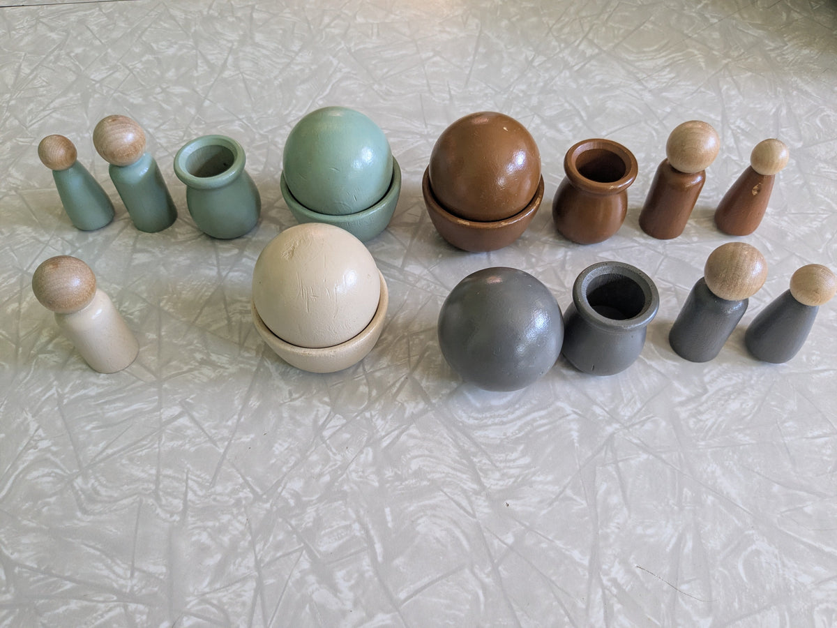 #61 Wooden Toy Loose Parts