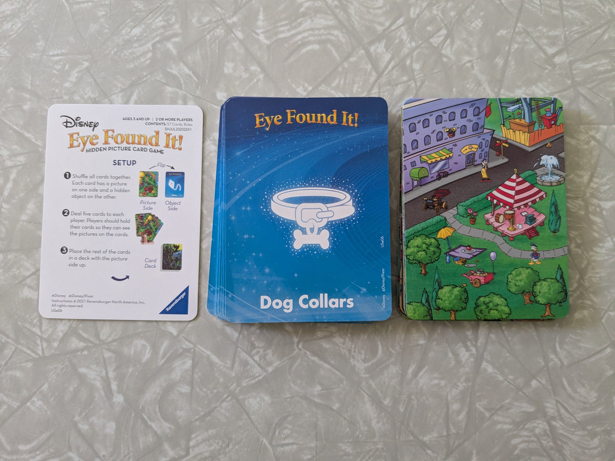 #61 Disney Eye Found It Card Game