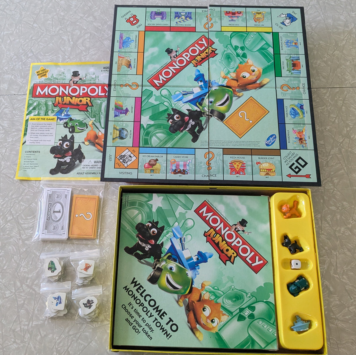 #61 Monopoly Jr. Board Game